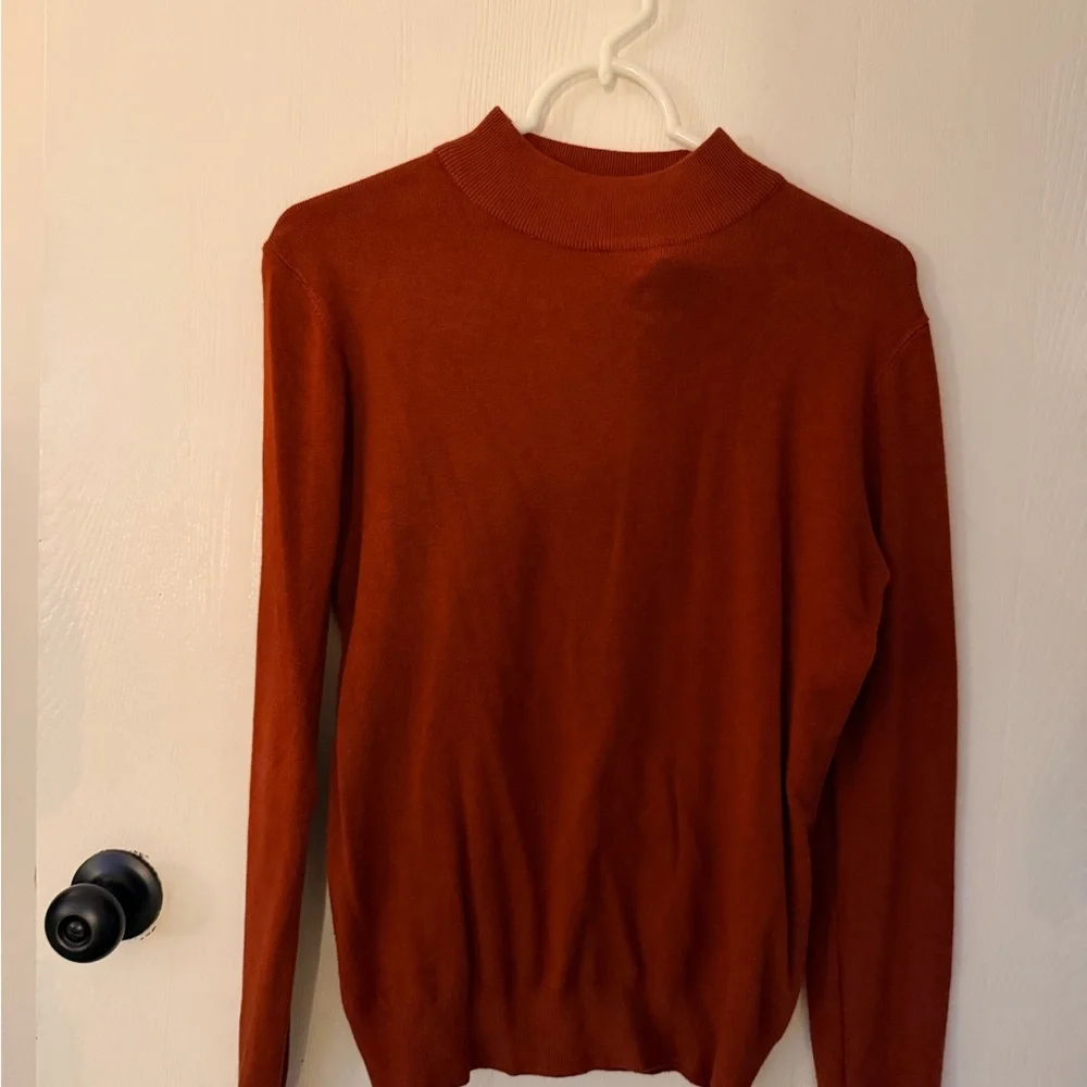 Rust Orange Sweater - Picture 1 of 1